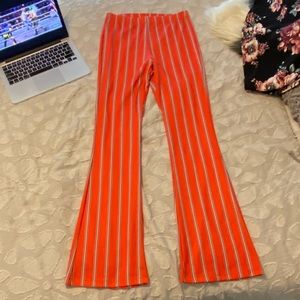 Topshop high waisted bootcut legging pants